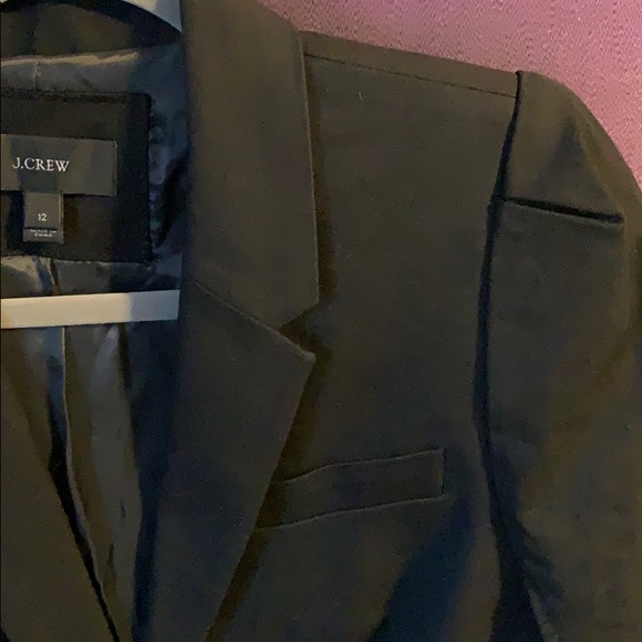 Women’s Black J. Crew Blazer sz 12 - Picture 3 of 4